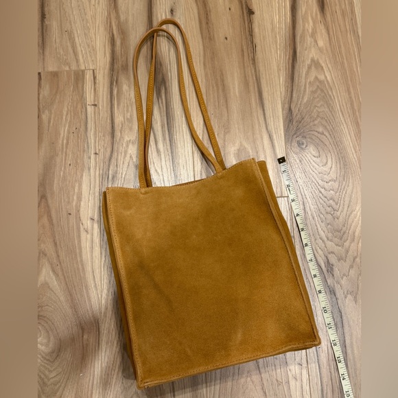 Suedue tote bag - Picture 5 of 8